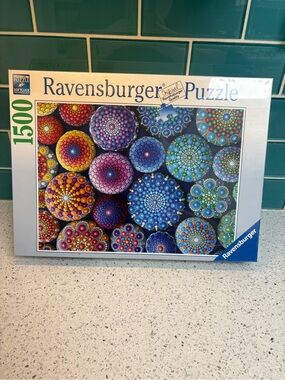 Ravensburger Colorful Dot Mandala 1500-Piece Puzzle